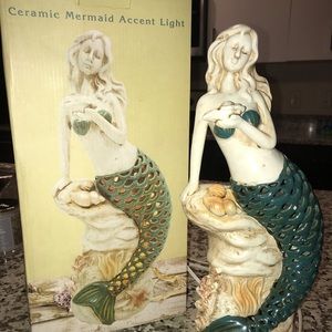 Mermaid lamp